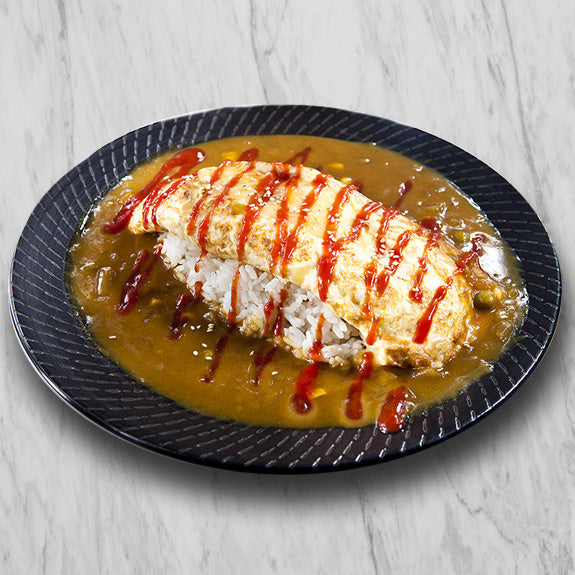 Cheese Bacon Omelette Curry