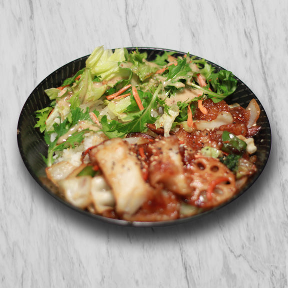 Teriyaki Fish (Basa) Rice