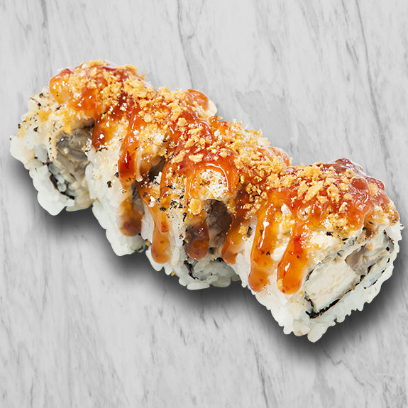 Nacho Cheese Chicken Aburi Roll
