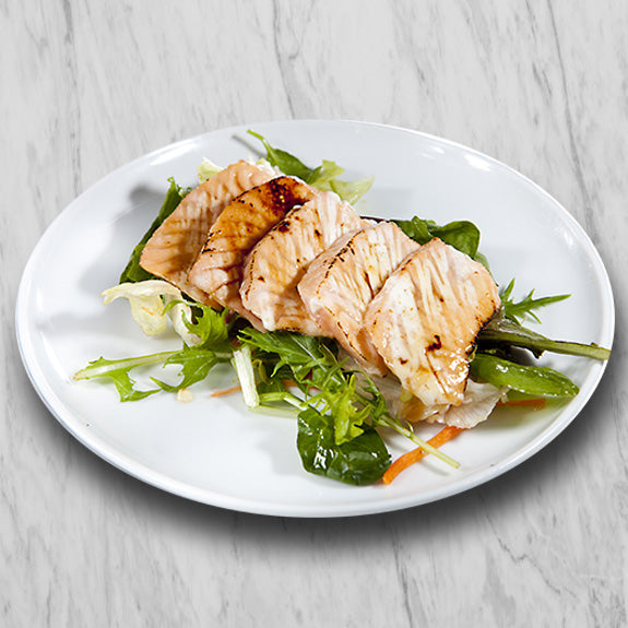 Aburi Salmon Salad (Seared Salmon)