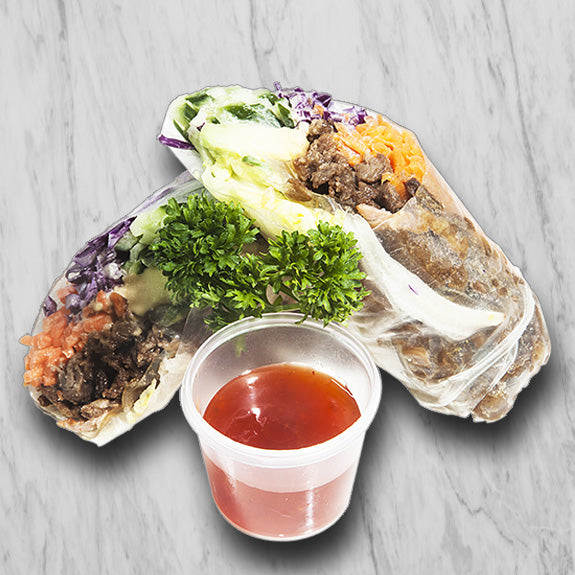 Teriyaki Beef Rice Paper
