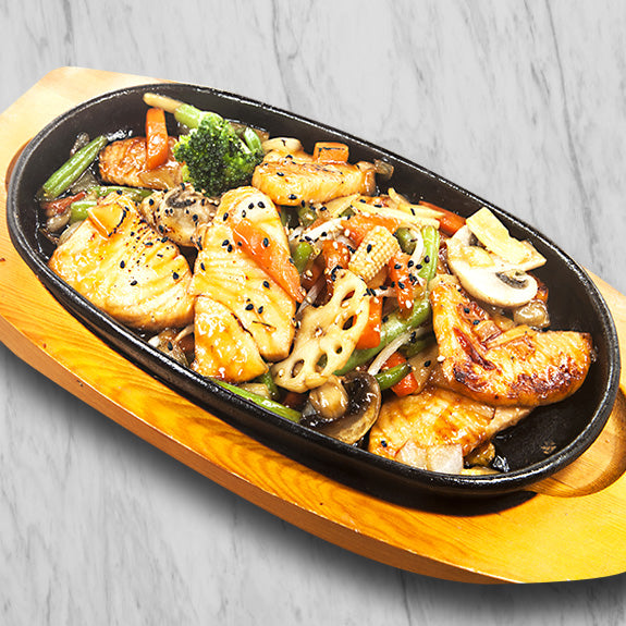 Teriyaki Salmon Sizzle