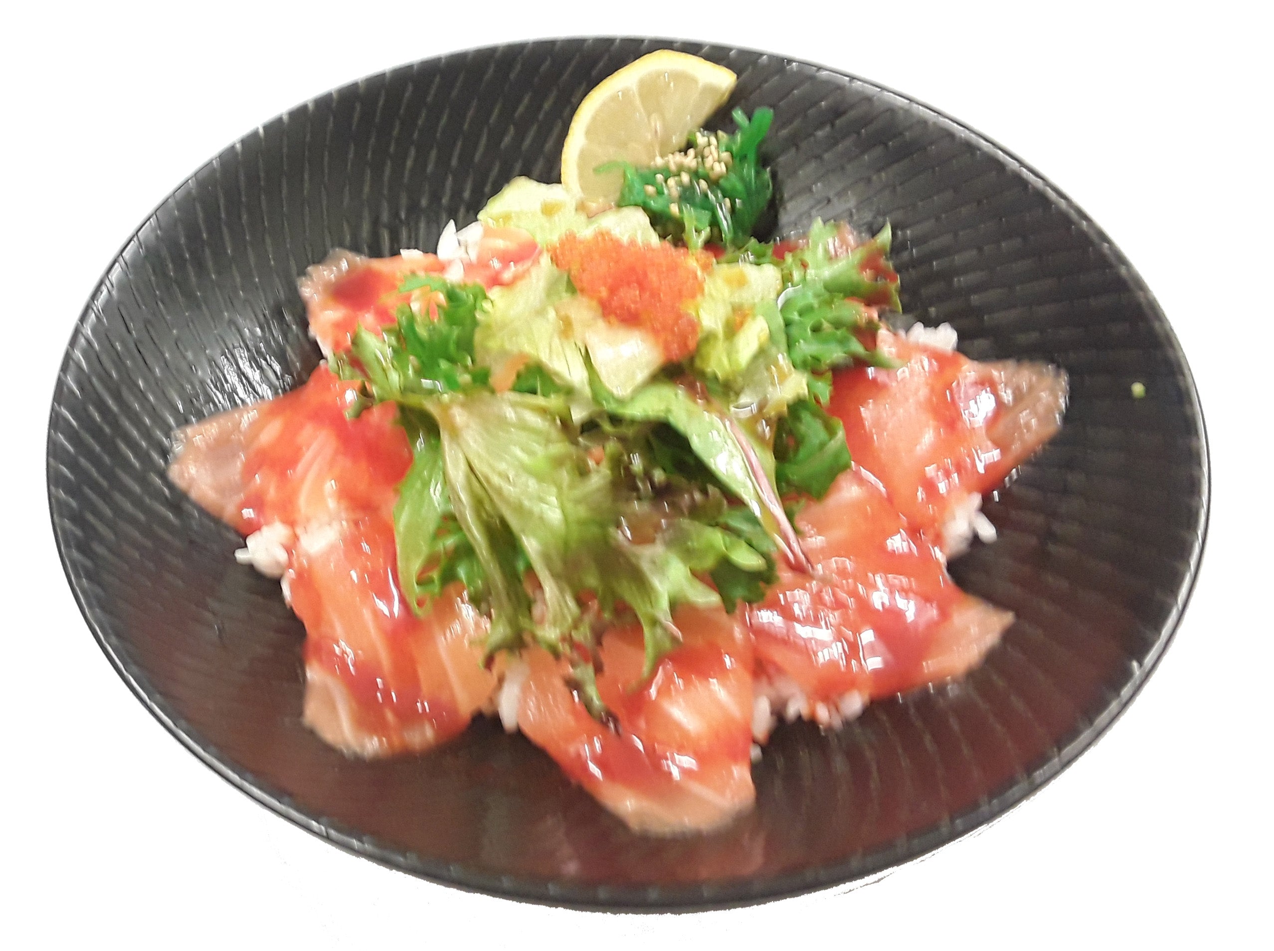Spicy Fresh Salmon Don