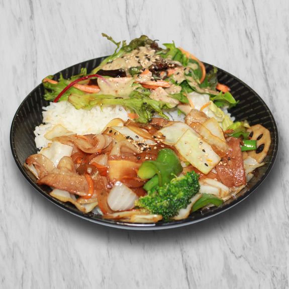 Soy Sauced Pork Rice