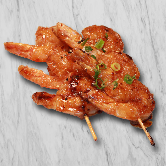 Ebi Kushiyaki (Prawn Skewers)